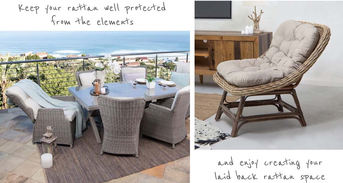 rattan patio lounge set furniture